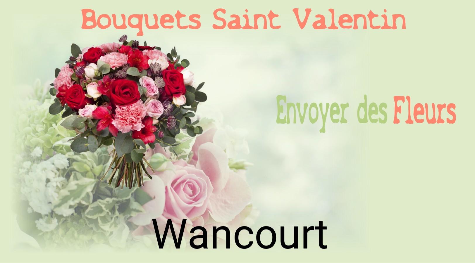 Roses de Saint-Valentin livrées à Wancourt